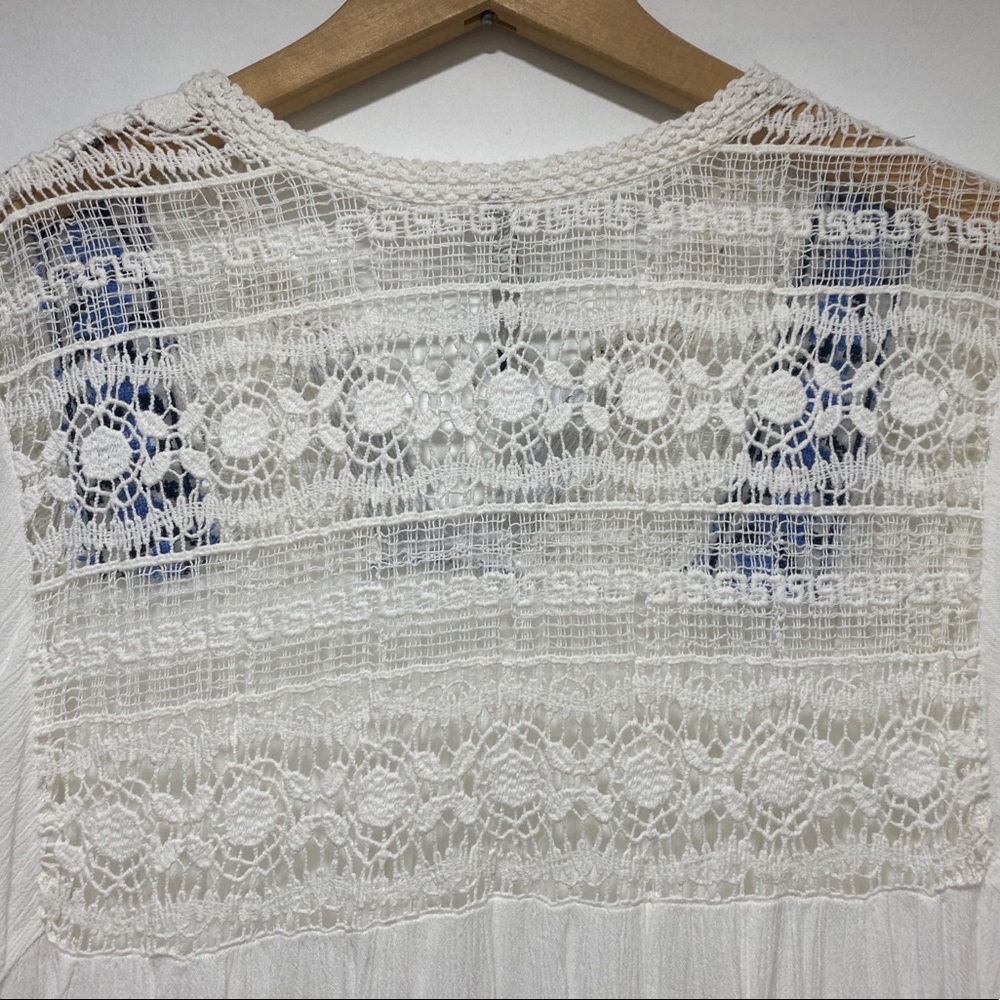 Pepe Jeans bohemian crochet summer dress - US S - Picture 4 of 5